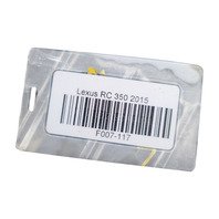 2015-2024 Lexus RC350 Front Left Bumper Reinforcement Brackets Mounts w/Spacer 57108-24030, F007, OEM, 2015, 2016, 2017, 2018, 2019, 2020, 2021, 2022, 2023, 2024