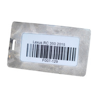 2015-2019 Lexus RC350 Air Intake Inlet Hose Duct 53209-24050, F007, OEM, 2015, 2016, 2017, 2018 ,2019