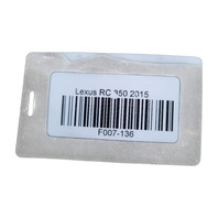 2015-2016 Lexus RC350 A/C Liquid Pipe Line Set(4) 88706-24180, F007, OEM, 2015, 2016