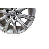 2015-2016 Lexus RC350 Disc Wheel 17in 10 Spoke #2 42611-24550, F007, OEM, 2015, 2016