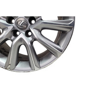 2015-2016 Lexus RC350 Disc Wheel 17in 10 Spoke #1, 42611-24550, F007, OEM, 2015, 2016