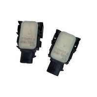 2015-2019 Lexus RC350 Bumper Parking Sensor Black Set, 89341-53030, F007, OEM, 2015, 2016, 2017, 2018, 2019