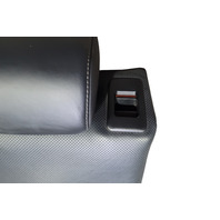 2015-2019 Lexus RC350 Rear Right/Left Back Seat Assembly Set Black, 71503-24060, F007, OEM, 2015, 2016, 2017, 2018, 2019