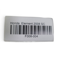 Honda Element 03-11 Interior Right/Left Side View Mirror Cover Trim Garnish Set, 76220-SCV-A00ZA, F008, OEM, 2003, 2004, 2005, 2006, 2007, 2008, 2009, 2010, 2011