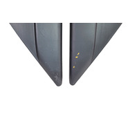 Honda Element 03-11 Interior Right/Left Side View Mirror Cover Trim Garnish Set, 76220-SCV-A00ZA, F008, OEM, 2003, 2004, 2005, 2006, 2007, 2008, 2009, 2010, 2011