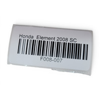 Honda Element 03-08 Side View Mirror Assembly Left/Right 76200-SCV-A01ZA, 76250-SCV-A01-ZA, F008, OEM, 2003, 2004, 2005, 2006, 2007, 2008