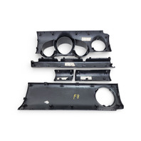 Honda Element 07-10 Instrument Speedometer Bezel Panel Trim Set(4), 77105-SCV-A01ZD, F008, OEM, 2007, 2008, 2009, 2010