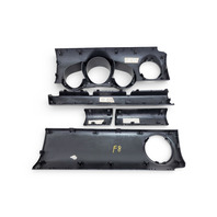 Honda Element 07-10 Instrument Speedometer Bezel Panel Trim Set(4), 77105-SCV-A01ZD, F008, OEM, 2007, 2008, 2009, 2010