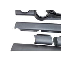 Honda Element 07-10 Instrument Speedometer Bezel Panel Trim Set(4), 77105-SCV-A01ZD, F008, OEM, 2007, 2008, 2009, 2010