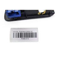 Honda Element 03-10 Interior Door Handle Front Left, Black 72165-SCV-A01ZA, F008, OEM, 2003, 2004, 2005, 2006, 2007, 2008, 2009, 2010