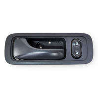 Honda Element 03-10 Interior Door Handle Front Left, Black 72165-SCV-A01ZA, F008, OEM, 2003, 2004, 2005, 2006, 2007, 2008, 2009, 2010