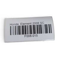 Honda Element 03-11 Front Pillar Cover Trim Garnish Exterior Left 73162-SCV-A01ZA, F008, OEM, 2003, 2004, 2005, 2006, 2007, 2008, 2009, 2010, 2011