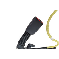 Honda Element 07-11 Front Seat Belt Buckle Left/Driver 04816-SCV-L00ZA, F008, OEM, 2007, 2008, 2009, 2010, 2011