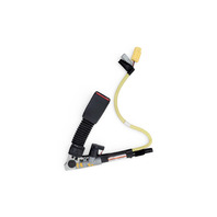 Honda Element 07-11 Front Seat Belt Buckle Left/Driver 04816-SCV-L00ZA, F008, OEM, 2007, 2008, 2009, 2010, 2011