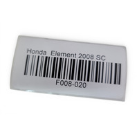 Honda Element 07-11 Front Seat Belt Buckle Left/Driver 04816-SCV-L00ZA, F008, OEM, 2007, 2008, 2009, 2010, 2011