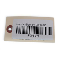 Honda Element 07-08 Interior Fuse Box Relay 38200-SCV-A33, F008, OEM, 2007, 2008