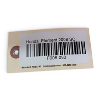 2003-2010 Honda Element Clutch Pedal M/T 2.4L 46901-SCV-A01, F008, OEM, 2003, 2004, 2005, 2006, 2007, 2008, 2009, 2010