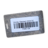 Honda Element 03-11 Hood Hinges Left/Right Grey Set 60120-S5A-000ZZ, F008, OEM, 2003, 2004, 2005, 2006, 2007, 2008, 2009, 2010, 2011