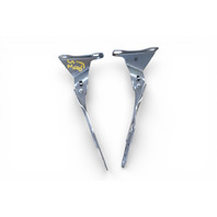 Honda Element 03-11 Hood Hinges Left/Right Grey Set 60120-S5A-000ZZ, F008, OEM, 2003, 2004, 2005, 2006, 2007, 2008, 2009, 2010, 2011