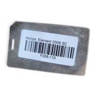 Honda Element 03-11 Battery Tie Down Plate Setting 31512-SCV-A00 , F008, OEM, 2003, 2004, 2005, 2006, 2007, 2008, 2009, 2010, 2011