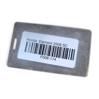 Honda Element 03-11 Rear Bumper Spacer Support Bracket Left 71598-SCV-A00, F008, OEM, 2003, 2004, 2005, 2006, 2007, 2008, 2009, 2010, 2011