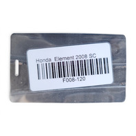 Honda Element 03-08 Bracket Headlight Bumper Beam Right/Left Set, 71143-SCV-A00, F008, OEM, 2003, 2004, 2005, 2006, 2007, 2008