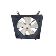 Honda Element 03-11 Radiator/Condenser Cooling Fan w/Motor Shroud Set, F008, OEM, 2003, 2004, 2005, 2006, 2007, 2008, 2009, 2010, 2011