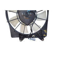 Honda Element 03-11 Radiator/Condenser Cooling Fan w/Motor Shroud Set, F008, OEM, 2003, 2004, 2005, 2006, 2007, 2008, 2009, 2010, 2011
