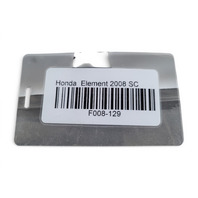 Honda Element 07-08 SC Front Bumper Face Cover Upper/Lower, 04711-SCV-A60ZC, F008, OEM, 2007, 2008