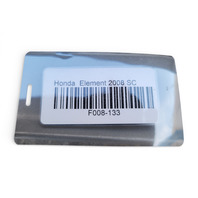 Honda Element 07-08 SC Front Grill Grille Moulding Textured 75101-SCV-A11ZA, F008, OEM, 2007, 2008