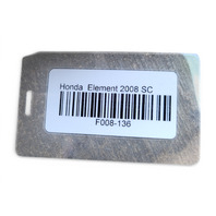 Honda Element 07-10 SC Axle Shaft Assembly, Front Right/Passenger 44305-SCV-A91, F008, OEM, 2007, 2008, 2009, 2010