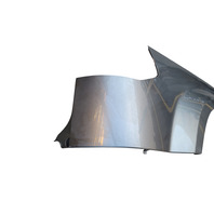 Honda Element 06-08 Rear Quarter Cladding Right/Passenger Silver 74410-SCV-A20ZD, F008, OEM, 2006, 2007, 2008