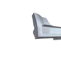 Honda Element 07-08 SC Rocker Panel Molding Right/Passenger Gray Metallic 71800-SCV-A90ZC, F008, OEM, 2007, 2008