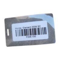 Honda Element 03-11 Rear Bumper Impact Absorber Plastic, 71570-SCV-A50, F008, OEM, 2003, 2004, 2005, 2006, 2007, 2008, 2009, 2010, 2011