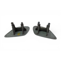 2006-2008 Lexus RX400h Right/Left Head Light Washer Wiper Cover Set Bamboo Pearl, 85381-48060-G0, F009, OEM, 2006, 2007, 2008