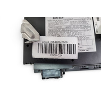 2006-2008 Lexus RX400h CD Disc Player AM/FM Radio Receiver 86120-48A30, F009, OEM, 2006, 2007, 2008