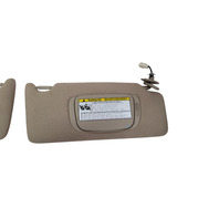 2006-2008 Lexus RX400h Sun Visor Shield Left/Right Set Gray/Grey 74310-0E011-A0, F009, OEM, 2006, 2007, 2008