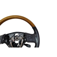2006-2008 Lexus RX400h Steering Wheel with Wood Grain Trim 45100-48291-B0, F009, OEM, 2006, 2007, 2008