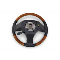 2006-2008 Lexus RX400h Steering Wheel with Wood Grain Trim 45100-48291-B0, F009, OEM, 2006, 2007, 2008