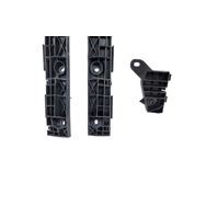 2006-2008 Lexus RX400h Rear Right/Left Bumper Retainer Bracket Set 52576-0E010, F009, OEM, 2006, 2007, 2008