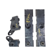 2006-2008 Lexus RX400h Rear Right/Left Bumper Retainer Bracket Set 52576-0E010, F009, OEM, 2006, 2007, 2008