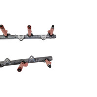 2006-2008 Lexus RX400h Fuel Injectors With Delivery Pipe 23815-20021, 23814-20021, F009, OEM, 2006, 2007, 2008