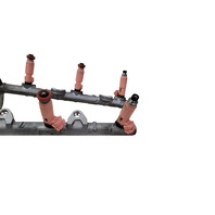 2006-2008 Lexus RX400h Fuel Injectors With Delivery Pipe 23815-20021, 23814-20021, F009, OEM, 2006, 2007, 2008