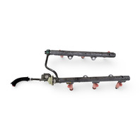 2006-2008 Lexus RX400h Fuel Injectors With Delivery Pipe 23815-20021, 23814-20021, F009, OEM, 2006, 2007, 2008