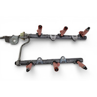 2006-2008 Lexus RX400h Fuel Injectors With Delivery Pipe 23815-20021, 23814-20021, F009, OEM, 2006, 2007, 2008