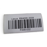 2006-2008 Lexus RX400h Fuel Injectors With Delivery Pipe 23815-20021, 23814-20021, F009, OEM, 2006, 2007, 2008