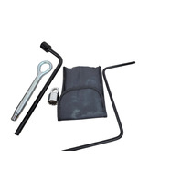 2006-2008 Lexus RX400h Trunk Spare Jack Lift Wrench Hook Set, 09111-0R030, F009, OEM, 2006, 2007, 2008