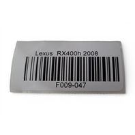 2006-2008 Lexus RX400h Front Left/Driver Outer Door Handle 69202-28010, F009, OEM, 2006, 2007, 2008