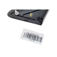 2006-2008 Lexus RX400h Front Right Pillar Corner Garnish Cover Black, 60117-48010, F009, OEM, 2006, 2007, 2008