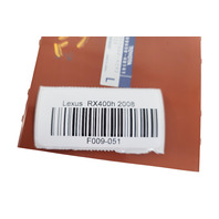 2006-2008 Lexus RX400h Air Conditioner Amp Temperature Computer 88650-48141, F009, OEM, 2006, 2007, 2008